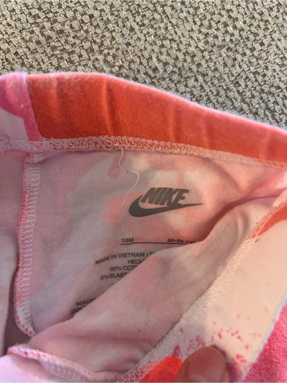 18m Nike set